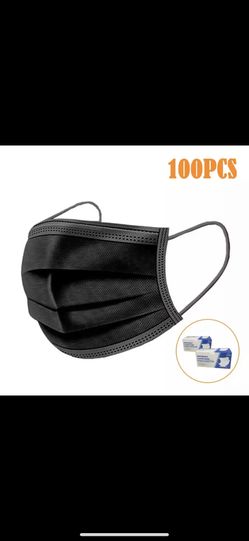 Black face mask