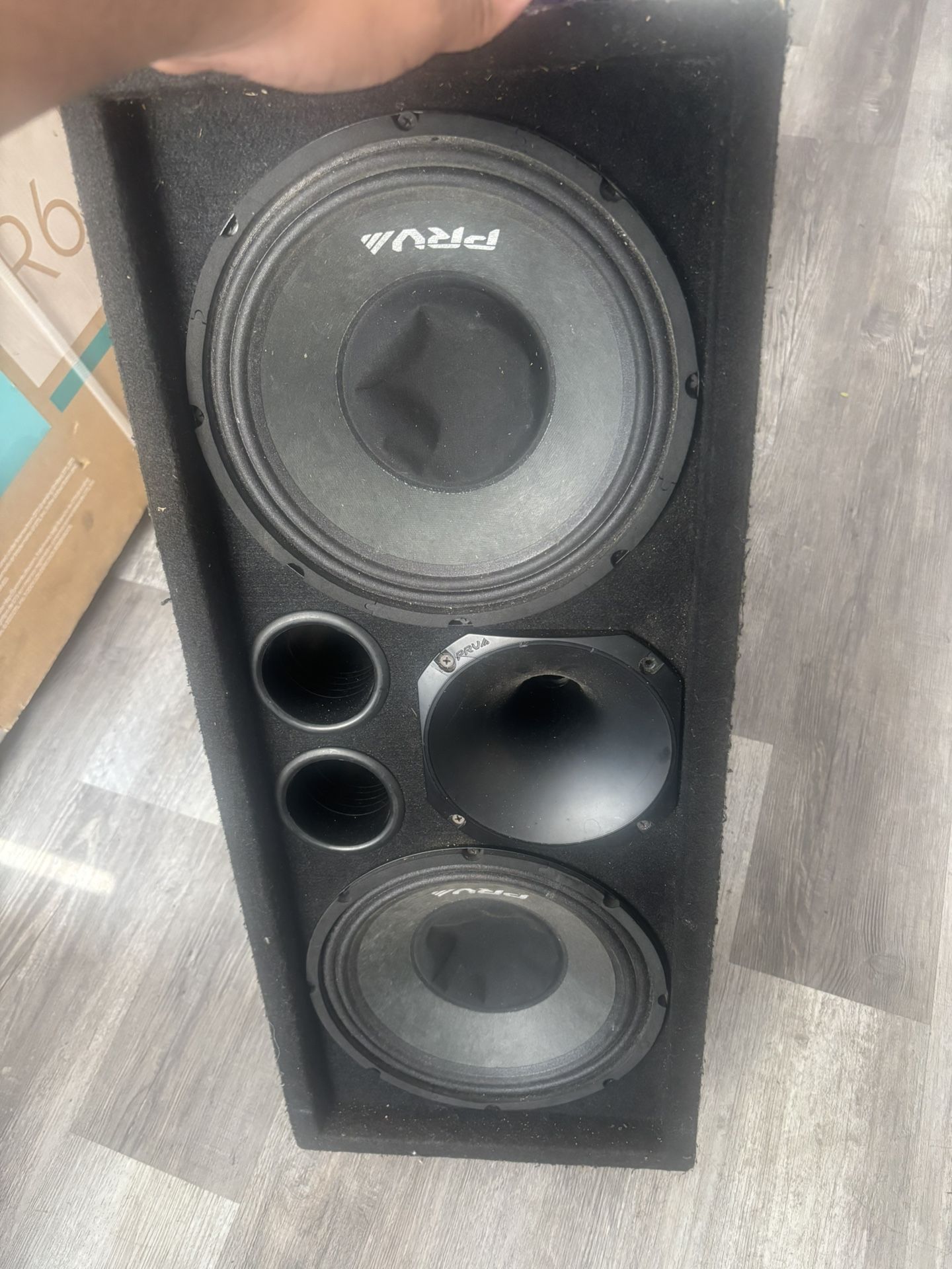 2 12 Inch Prv Speakers Chuchero