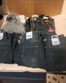 Brand new pair of kids jeans all size slim $6 each
