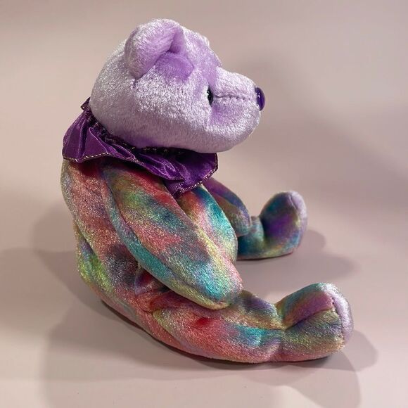 February the Birthday Bear 2001 Ty Beanie Baby Excellent Condition with All Tags