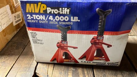 MVP pro lift Jack stands new pair Two Ton
