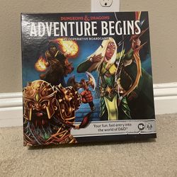 D&D Adventure Begins Board Game