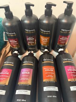 Tresemee shampoo and conditioner 4/$15