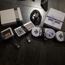 SNES AND NES CLASSIC.