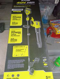 40 v HP. Brushless 2 tool combo kit