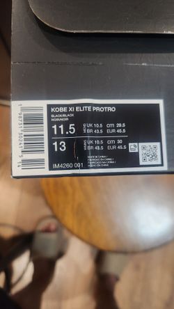 Kobe XI Elite Pronto