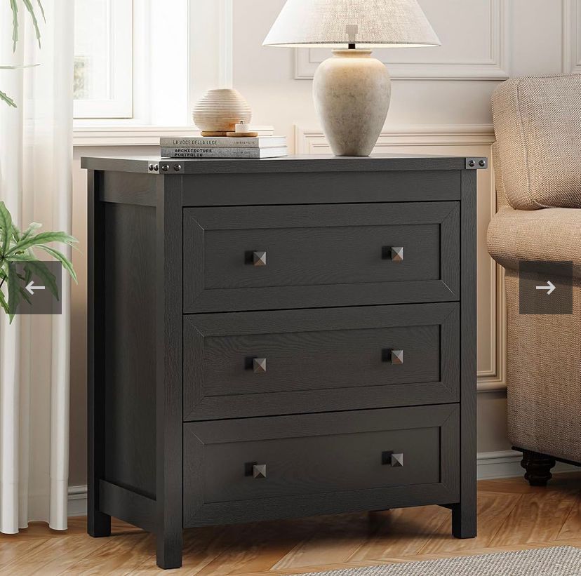 Dresser for Bedroom with 3 Drawers