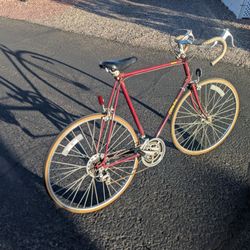 Vintage Cycle Pro-REGENT racer 25-in frame or 63.5 cm, 27-In tires, 10-speed