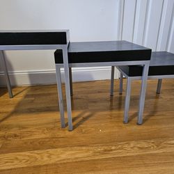nesting coffee tables (set of 3)