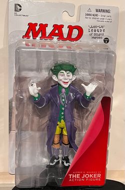 DC Collectibles MAD "Just-Us" League of Stupid Heroes Series 3 Alfred E. Neuman as The Joker