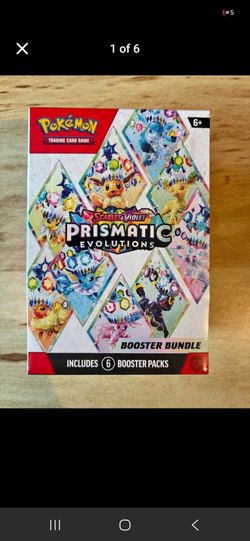 Sealed Prismatic Evolutions Booster Bundle