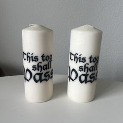 Candles.  