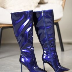 Metallic Boots 