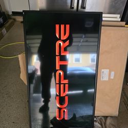 43in Sceptre TV No Remote