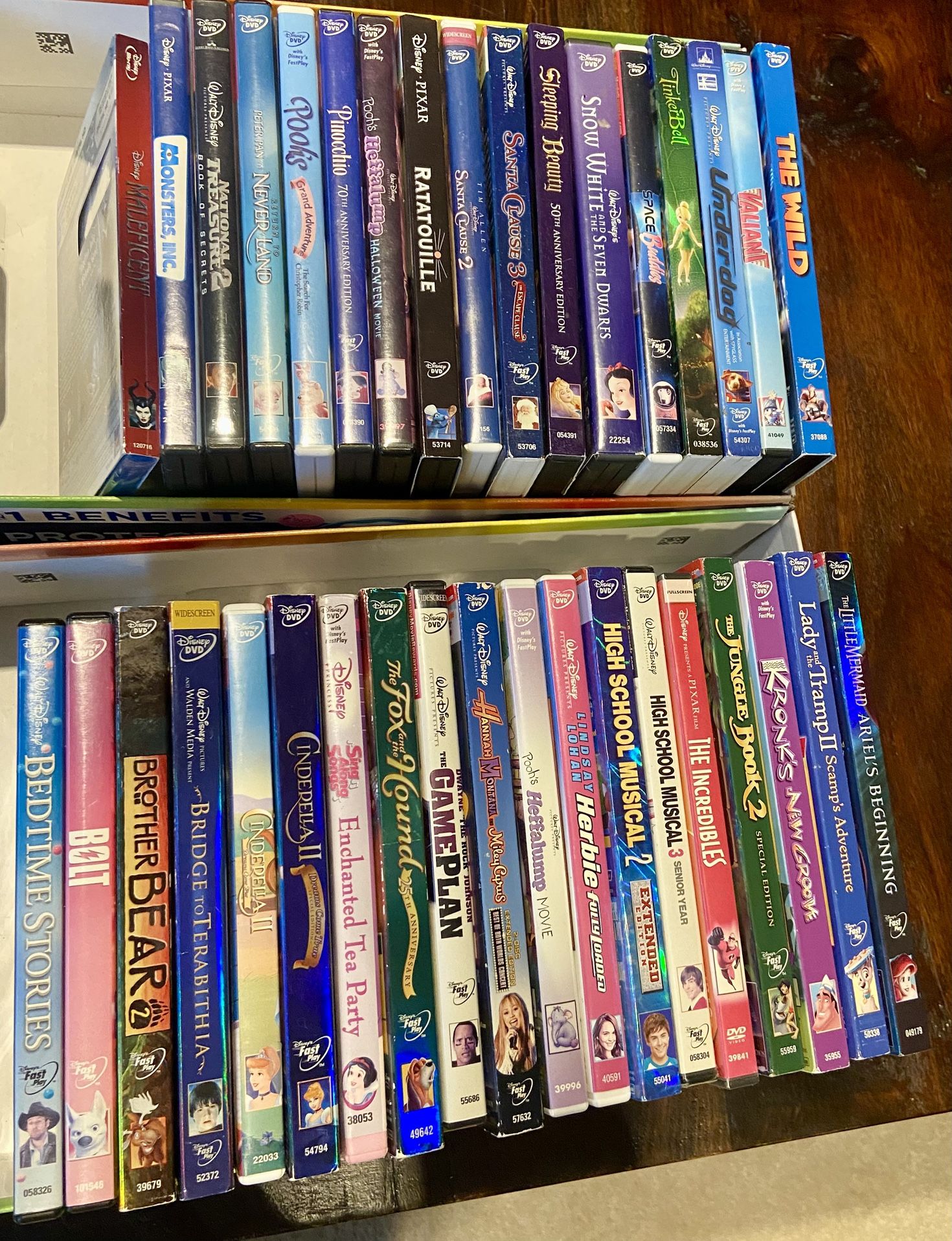 DISNEY DVDS