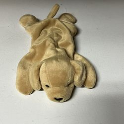 TY Beanie Babies FETCH Golden Retriever Dog, 1997/1998 
