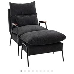 Comfy Chair With Ottoman 