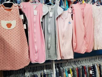 Baby Girl Sleep Sacks Size 0-9m