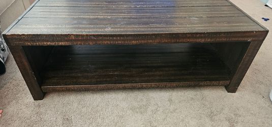 Sturdy coffee table