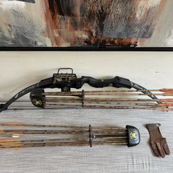 Black Bear Recurve Bow and Kwikee Kwiver Co. Arrow kit 