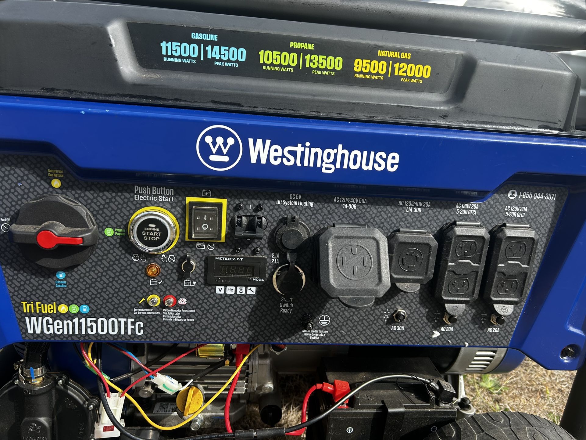 Westinghouse 13500 Peak Watt Generator