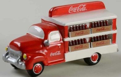1994 Department 56 Coca-Cola "Delivery Truck" ceramic accessory from The Original Snow Village series  Used but in original box