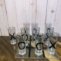 Shot Glass Tic Tac Toe Set