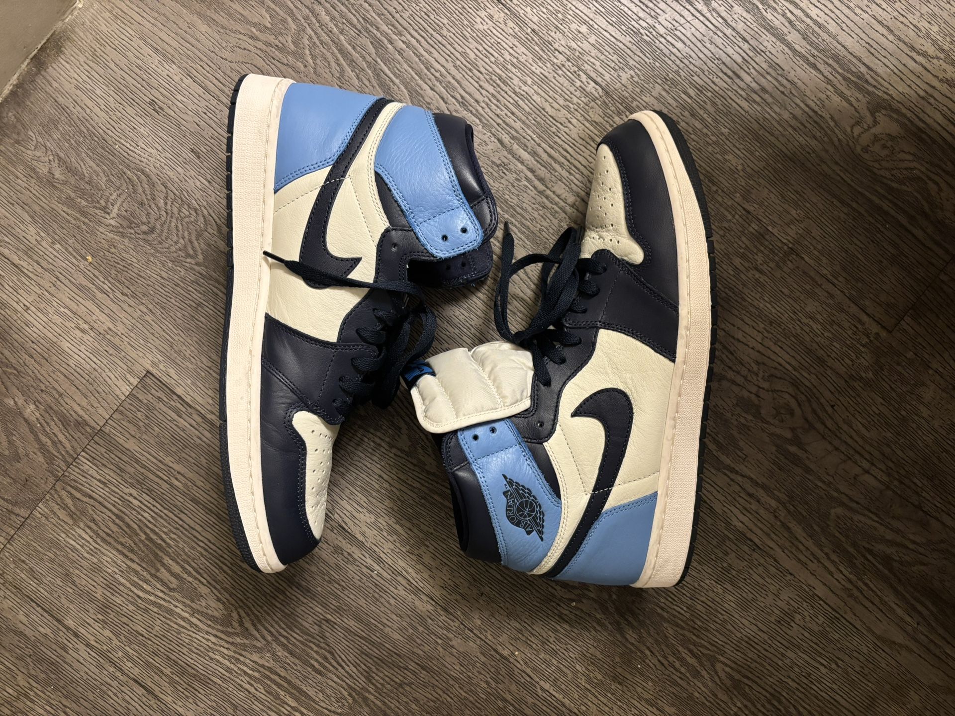 Size 13 Jordan 1s Obsidian High Top