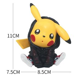 POKÉMON Pikachu Action Figure--(Black)