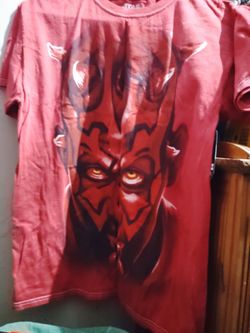 New star wars shirt size Medium/large $ 55