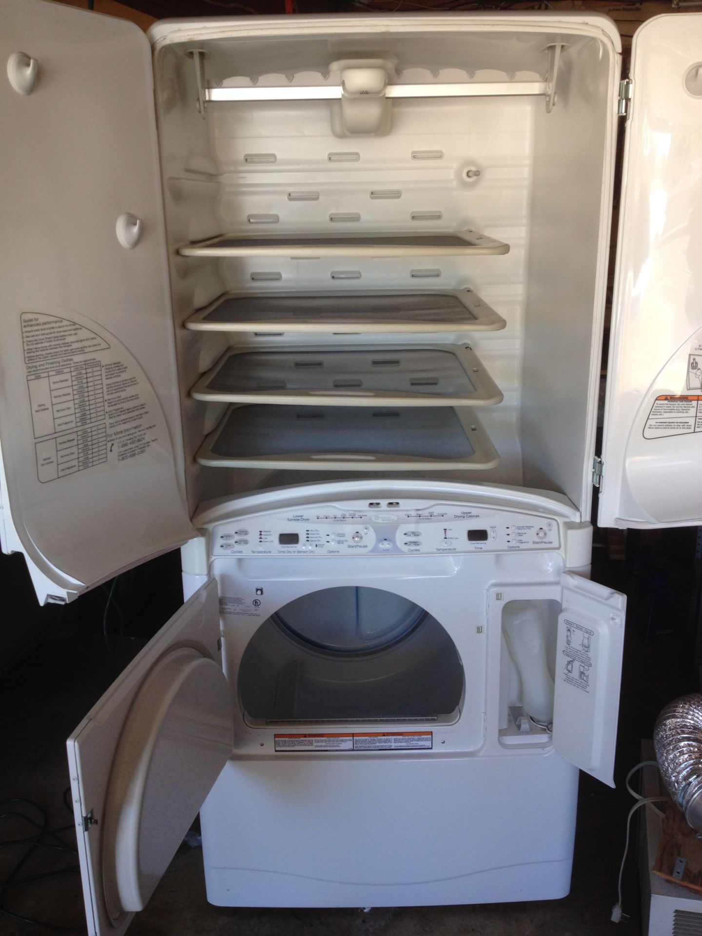 Maytag Neptune Dryer With Upper Cabinet