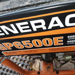 Generac Generator GP6500E