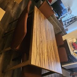 Dining TABLE with 6 Chairs