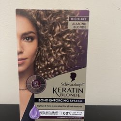 Schwarzkopf Keratin Blonde Hair Dye Permanent Color, 11.1 Almond Blonde Hi-Lift , 1 Application