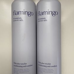 Flamingo shave gel