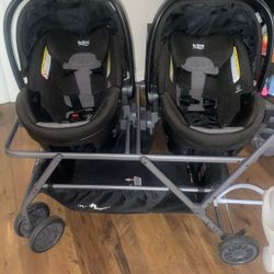 Twin stroller