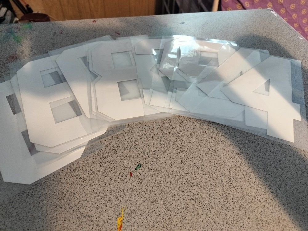 Iron On Letters And Numbers