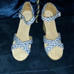 Toms Wedge Sandals Women 