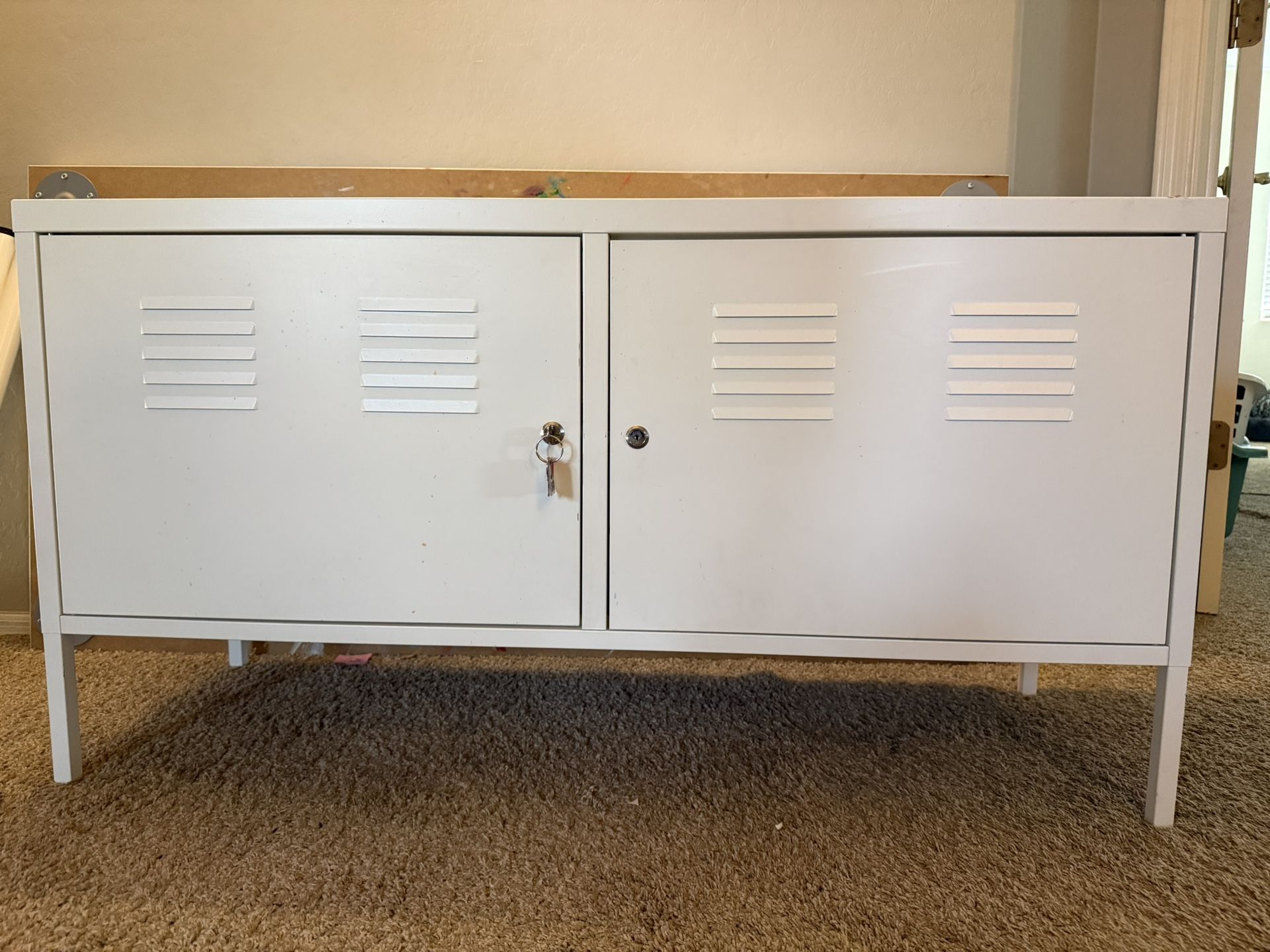 IKEA Metal Storage Cabinet (white)