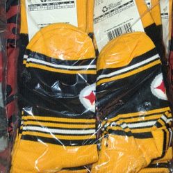 63 Pair Of Steelers Socks 
