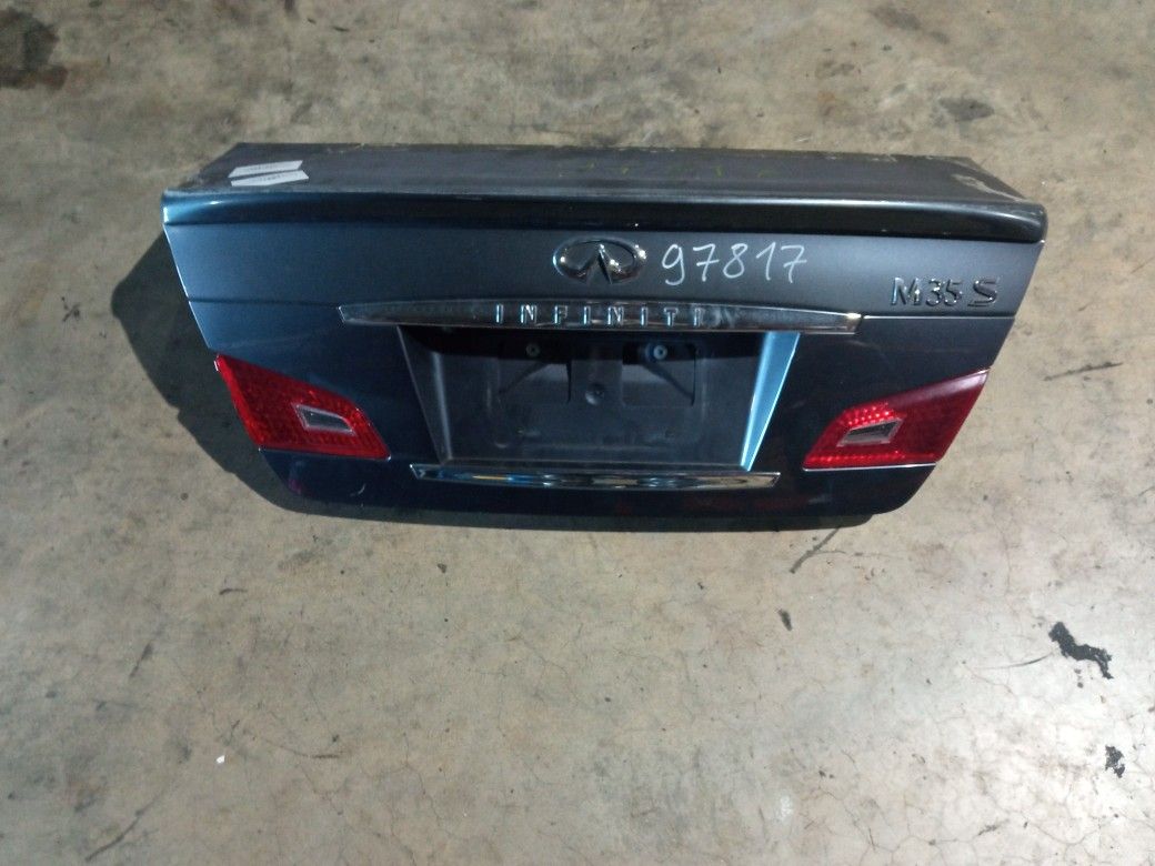 Trunk Lid For 2010 Infiniti M35 Stock 97817