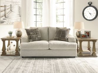 Soletren Stone Loveseat