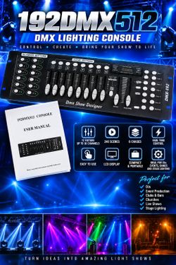 DMX 512 DMX Lighting Console