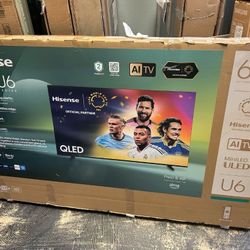 2026 65U6 65” Hisense smart 4k mini led fire tv 