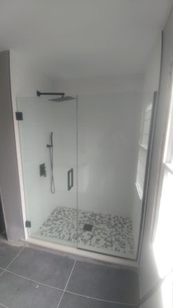 Custom shower doors