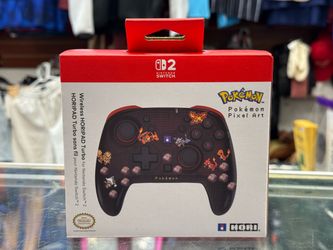 HORI Wireless HORIPAD Turbo Pokémon Pixel Red Controller Nintendo Switch 2 NSX-198U