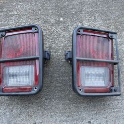 Factory OEM Jeep Wrangler Tail Lights W/Guards