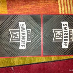Smirnoff Bar Mats