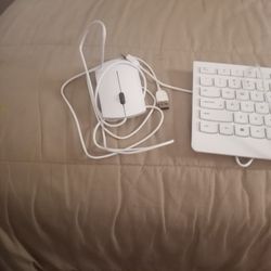 New Wired Keyboard And Mouse Set.