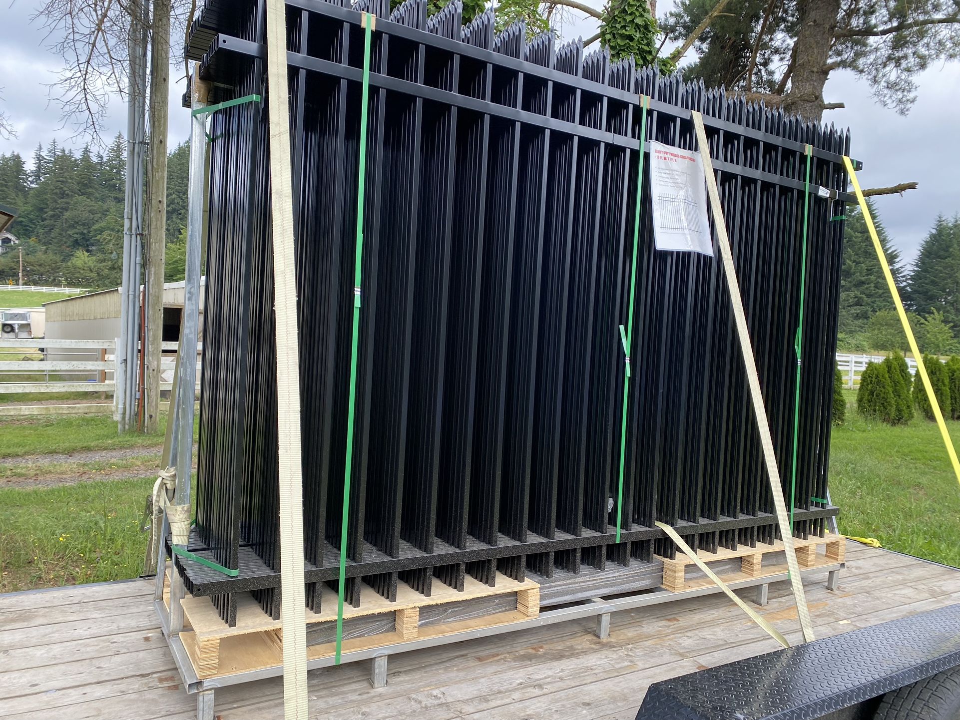 10x7 Heavy Duty Welded Steel Fencing